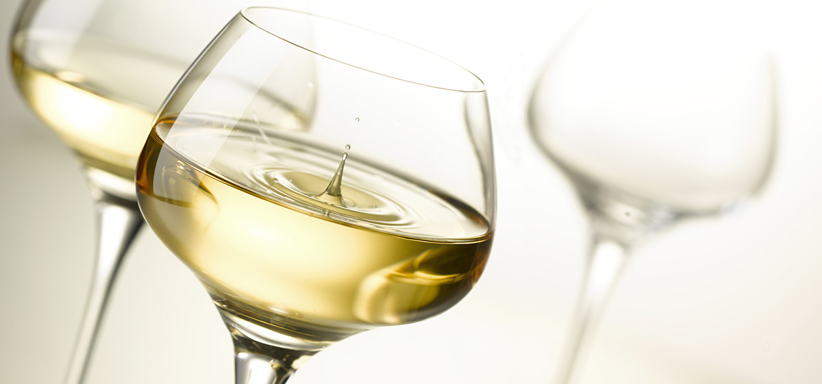 Verre de vin blanc d'Alsace 