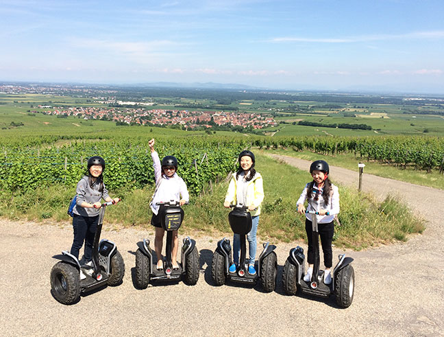 Balade en segway - Vignoble Alsace