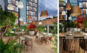 Le patio - Golden Tulip "The Garden" Strasbourg