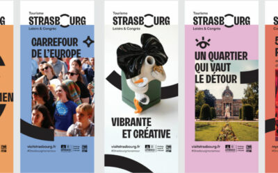 Strasbourg Tourisme Loisirs & Congrès dévoile sa nouvelle identité visuelle